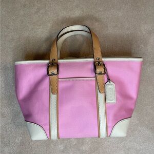 Vintage Coach top handle bag